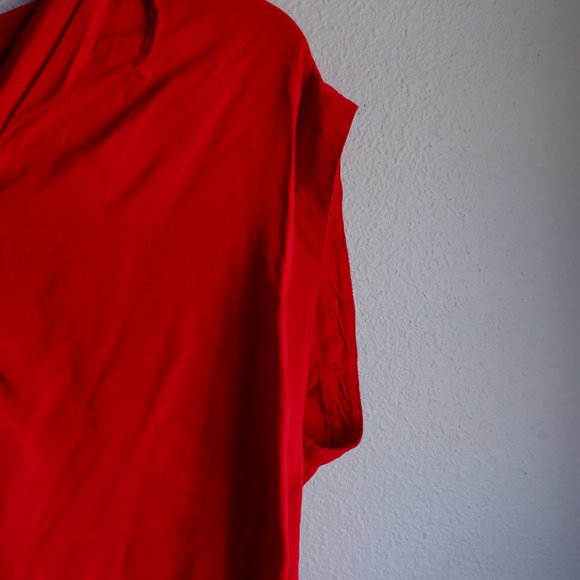 Express Women's Blouse Red - Picture 2 of 4
